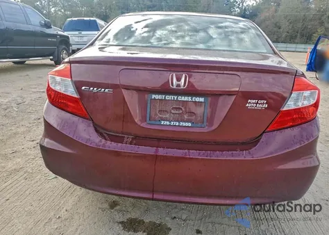 2012 Honda Civic Lx из США, поврежденный, VIN 2HGFB2F55CH562271